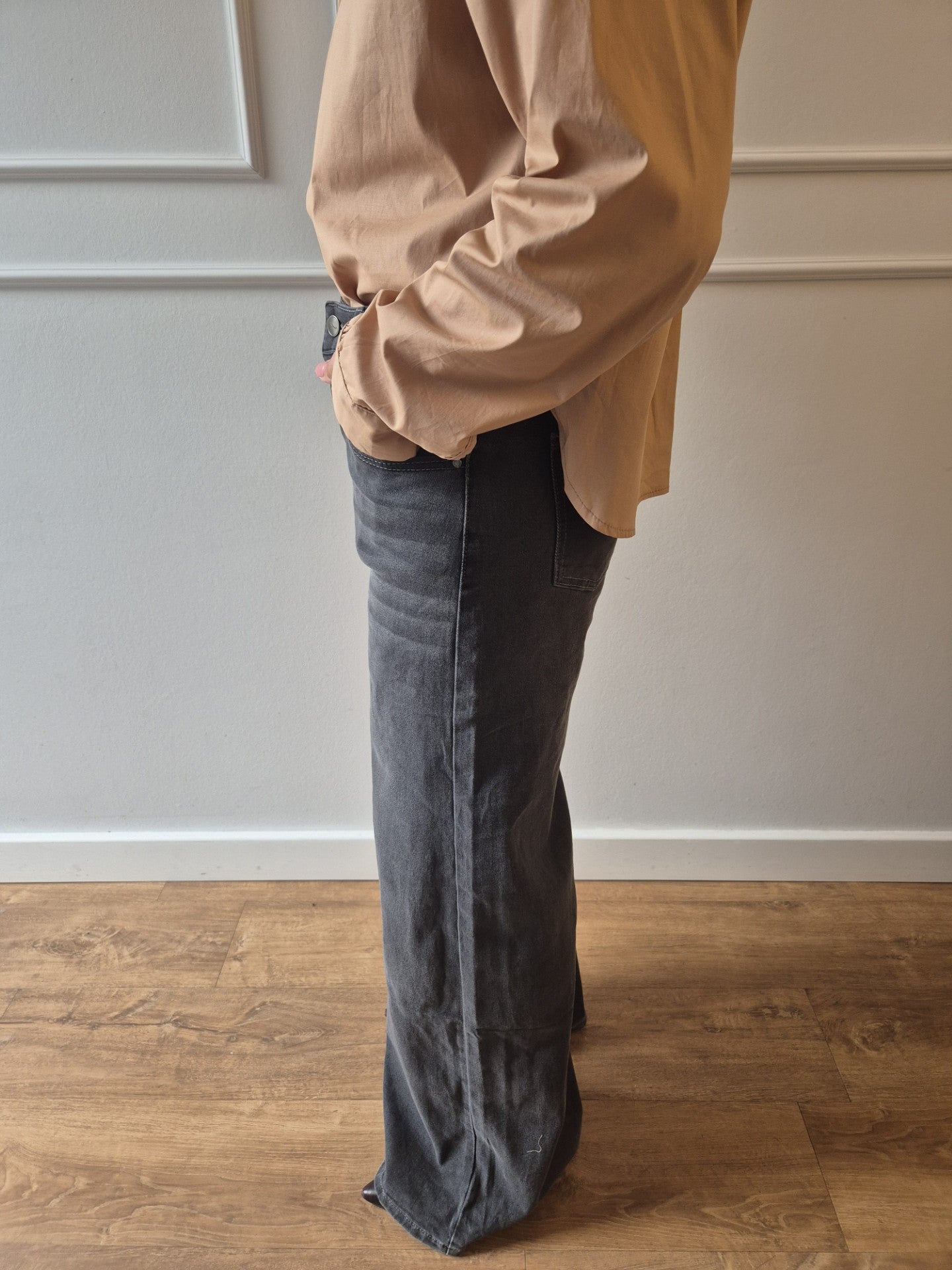 Hemdbluse Lachs