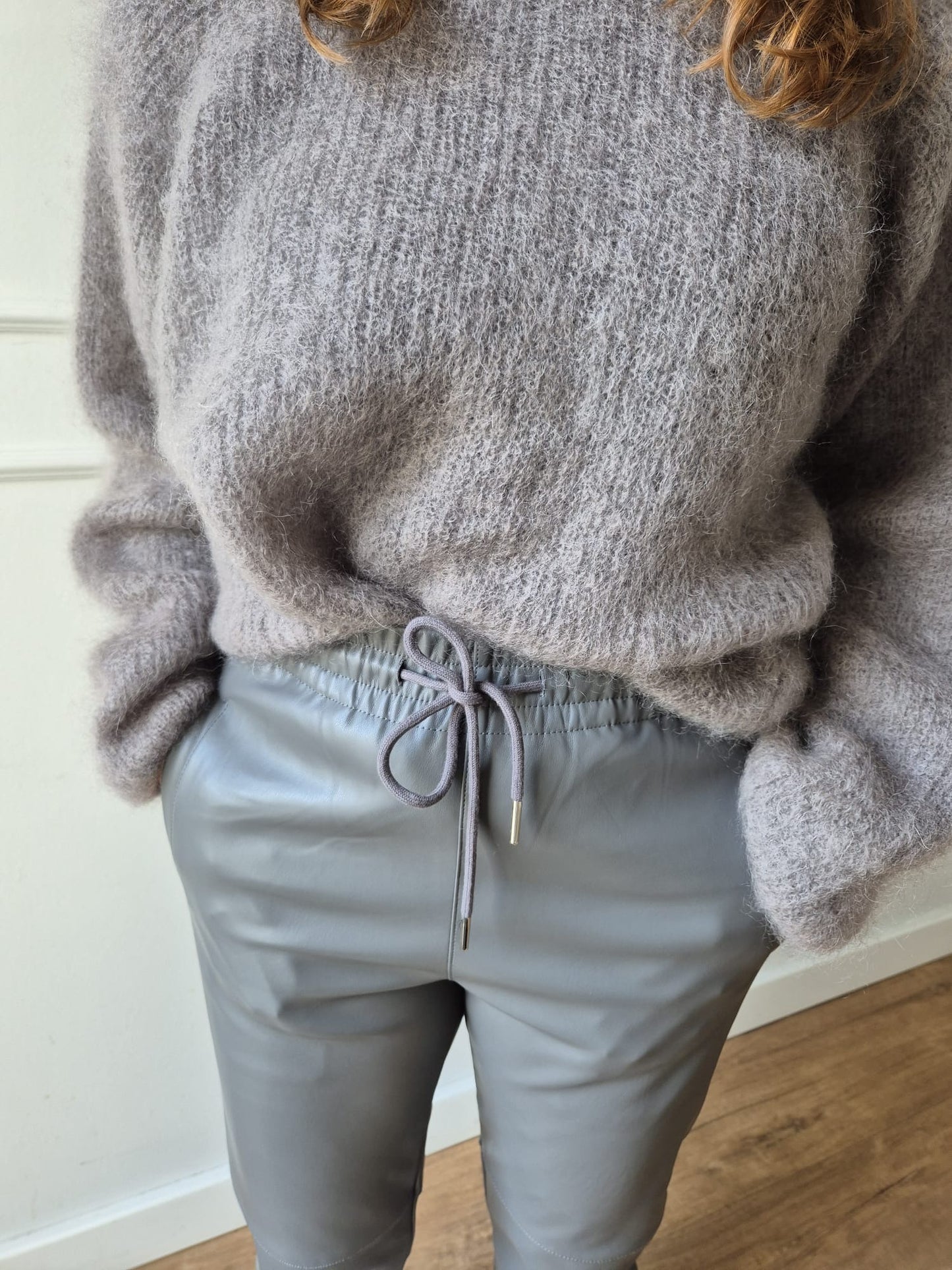 Kunstlederhose