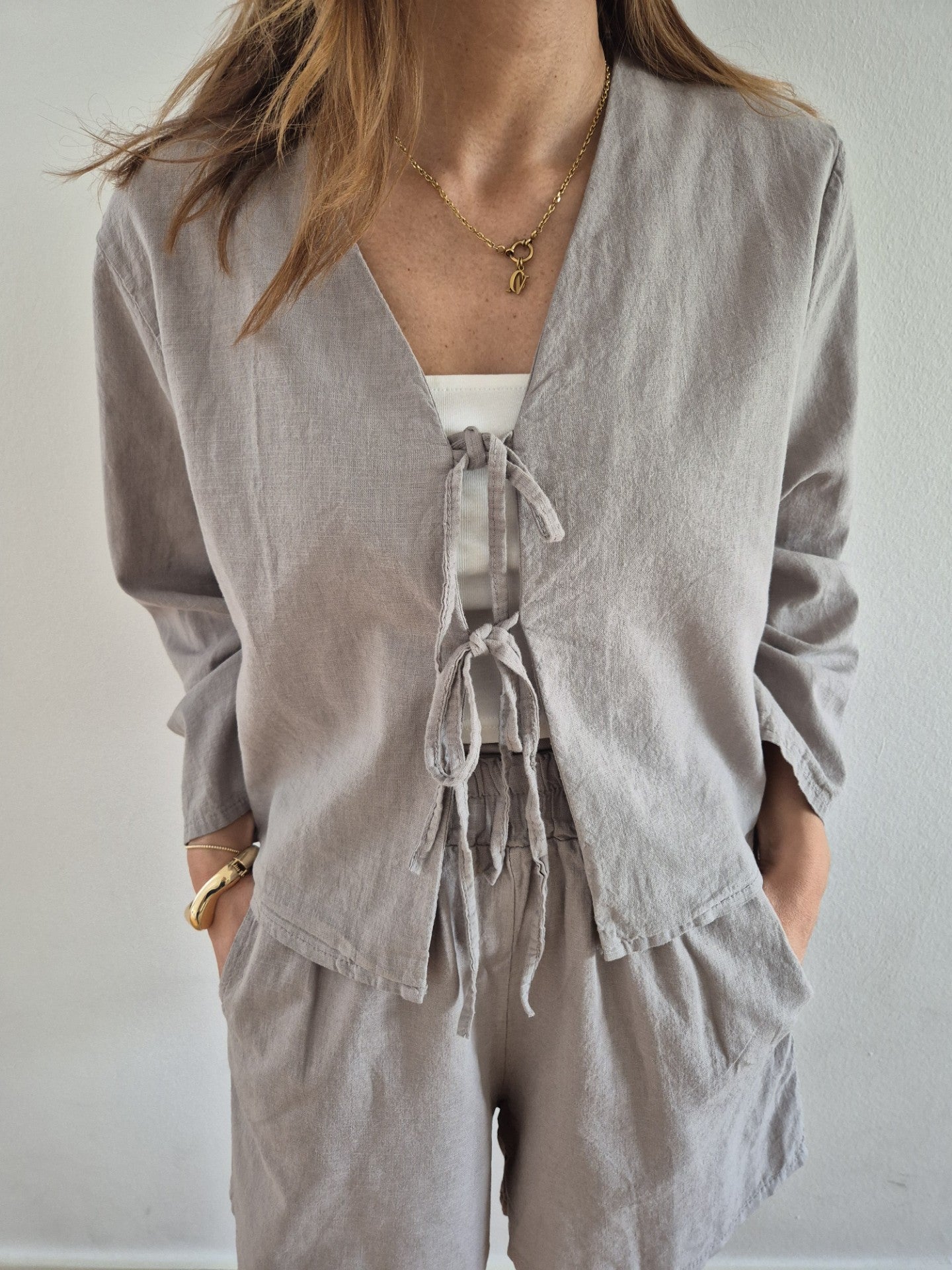 Leinen Set