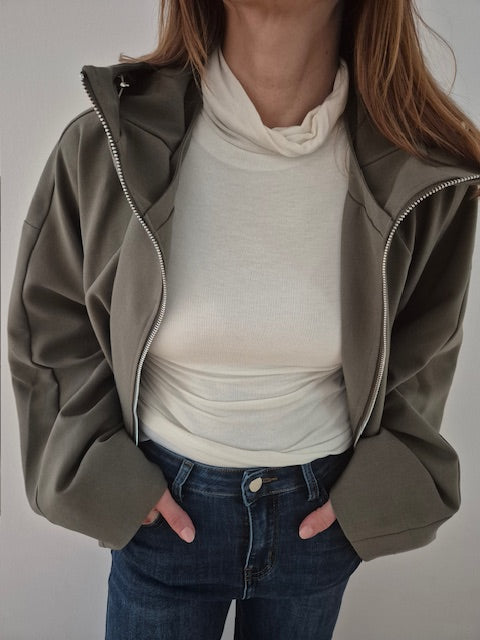 Oversized Kapuzenjacke
