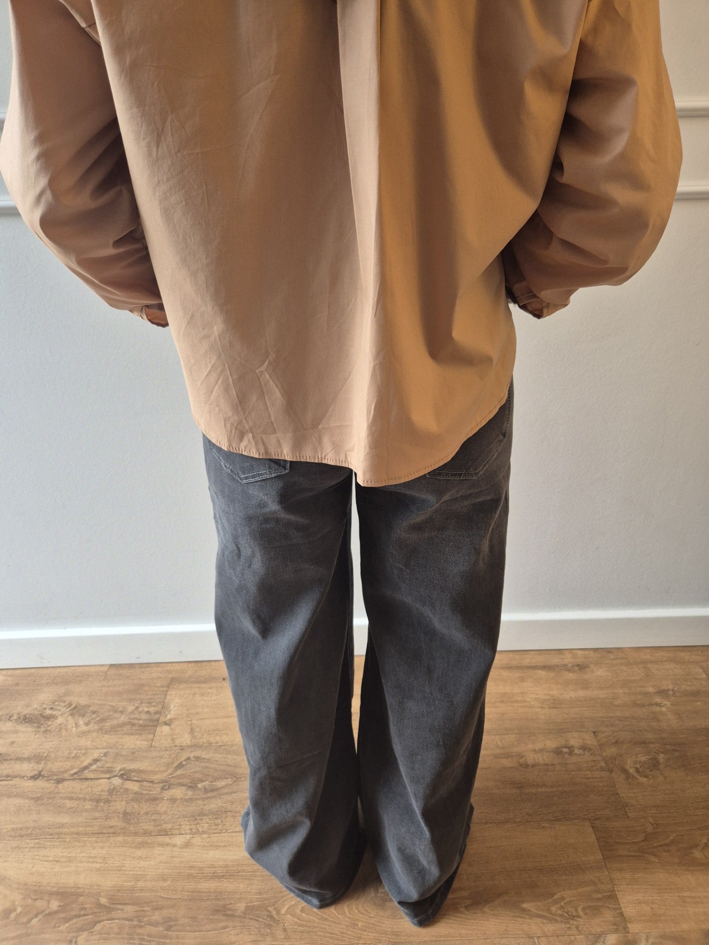 Hemdbluse Lachs