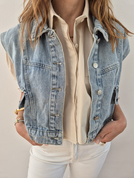 Jeans Weste