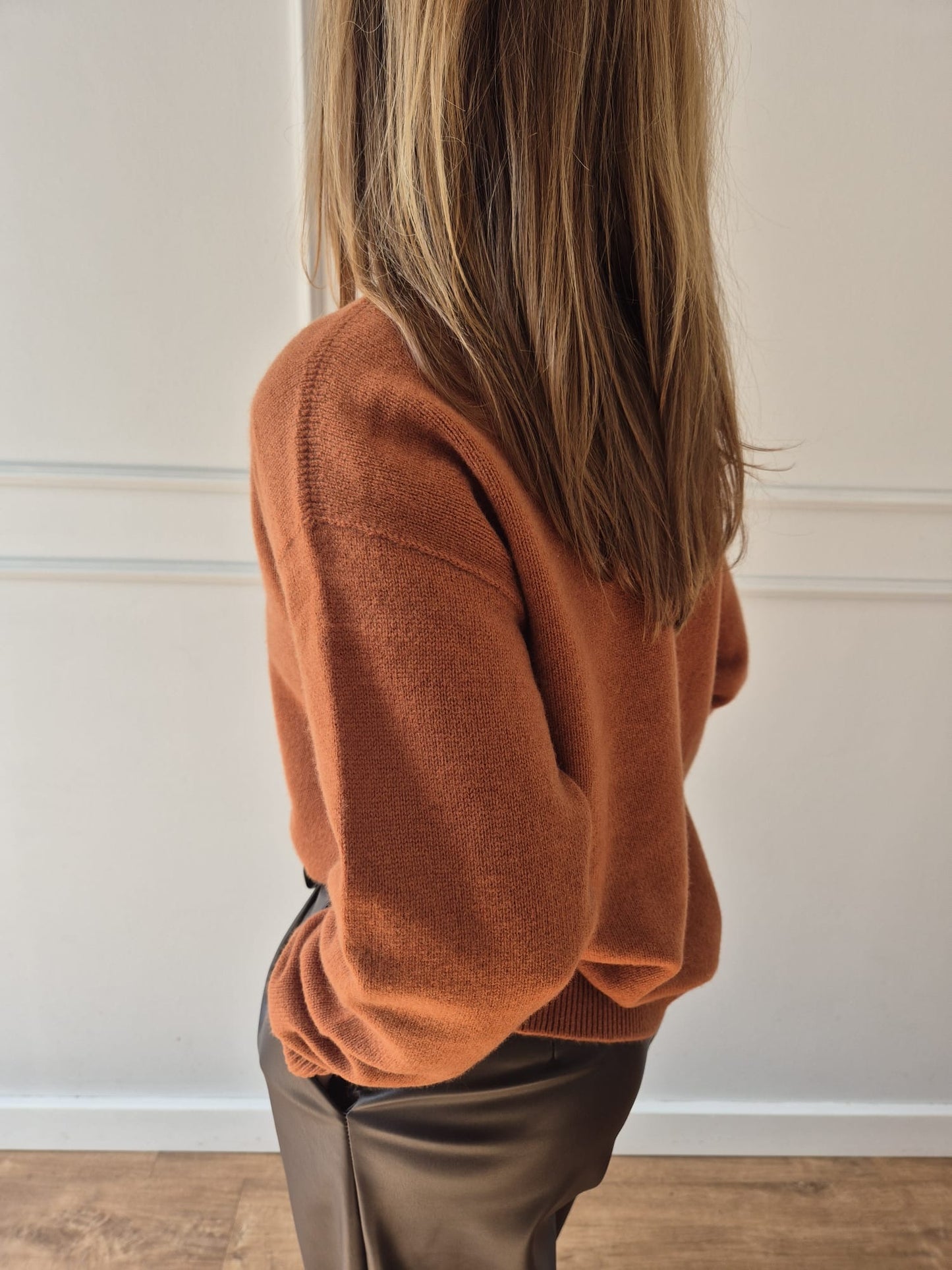 Pullover mit Stehkragen