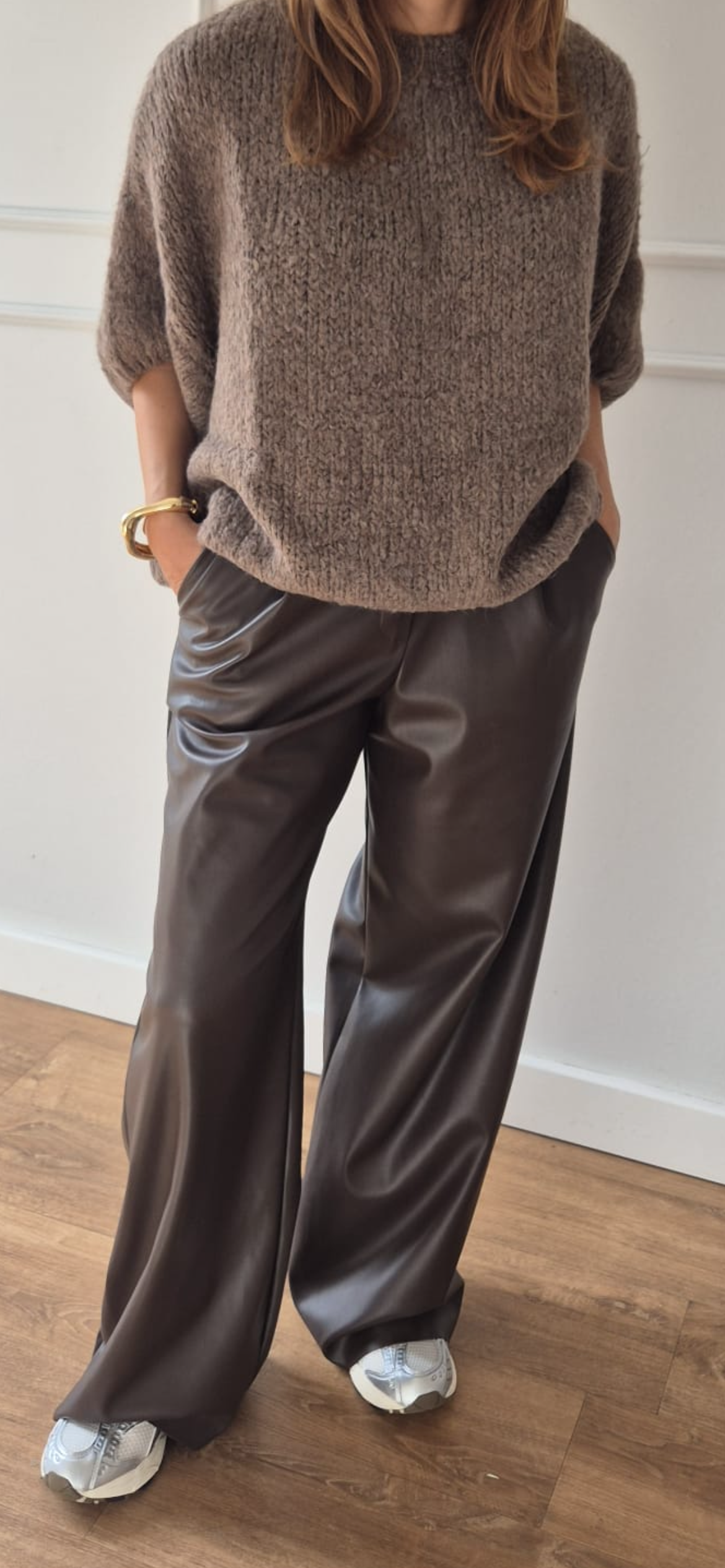 Kunstlederhose