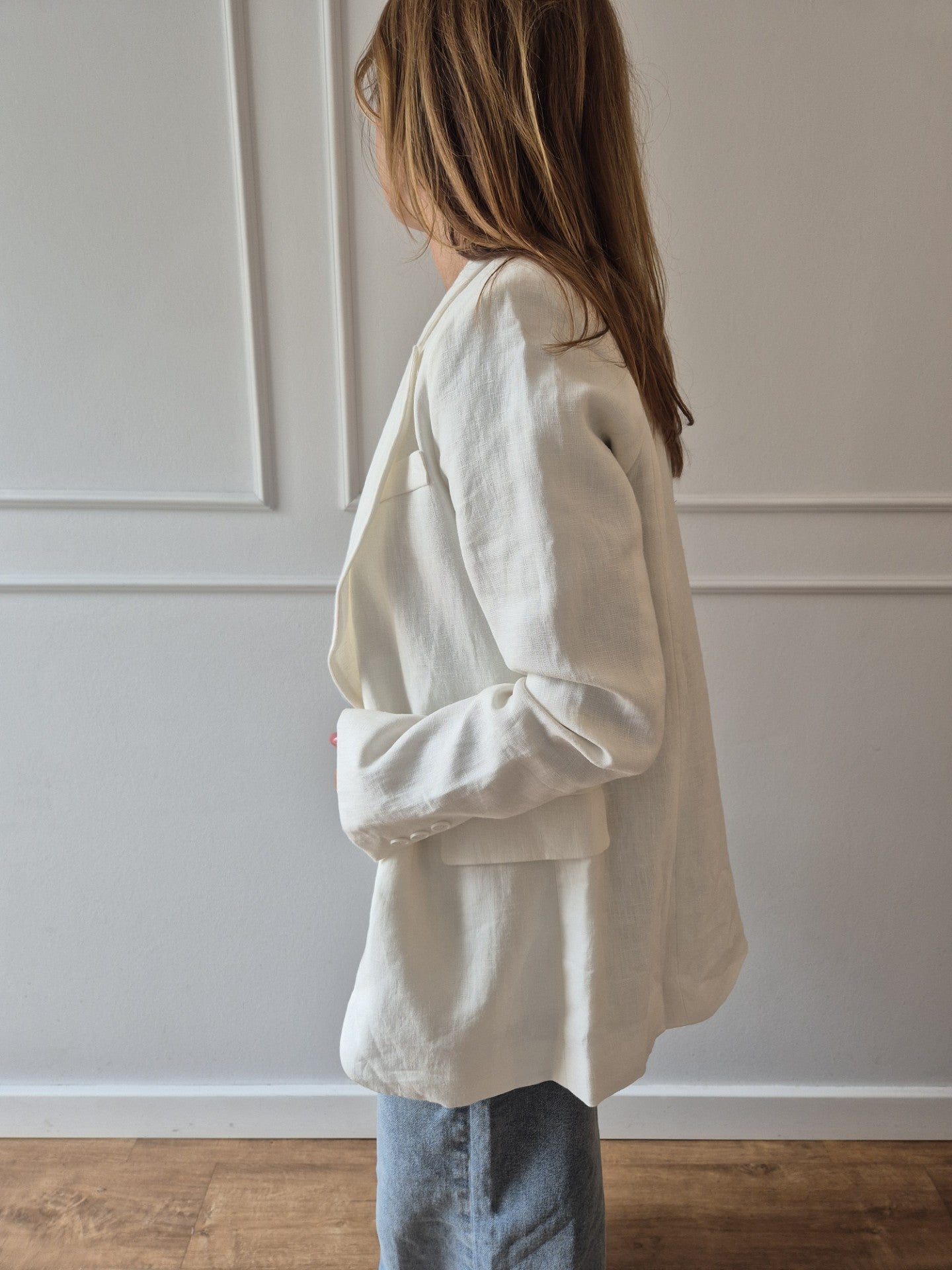 Leinen Blazer