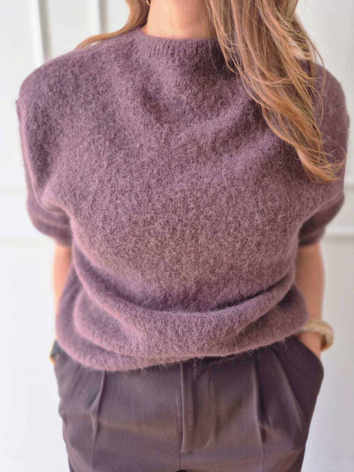 Kurzarm Pulli