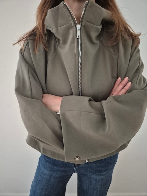 Oversized Kapuzenjacke